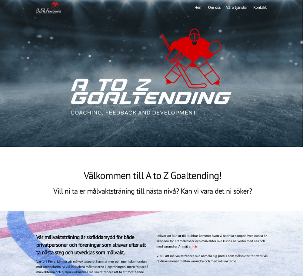 A to Z Goaltending