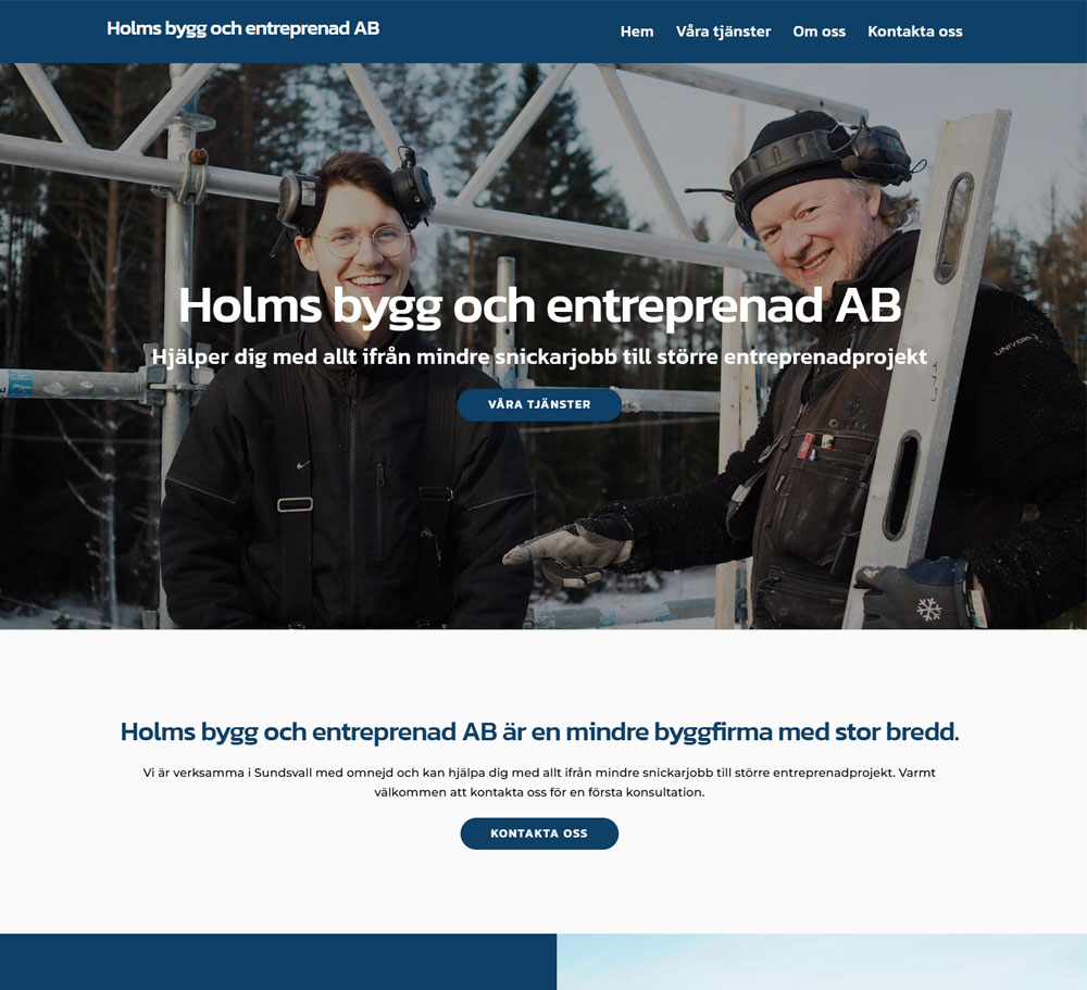 Holms bygg och entreprenad AB