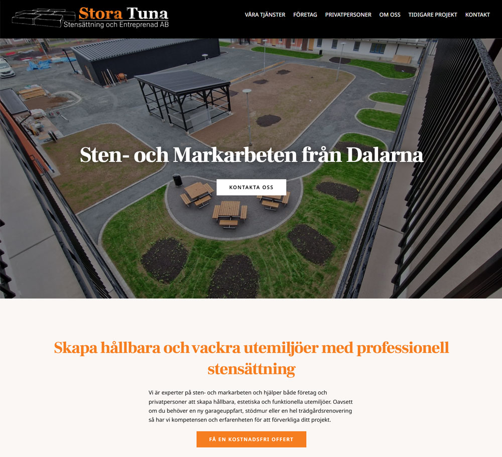 Stora Tuna Stensättning och Entreprenad AB