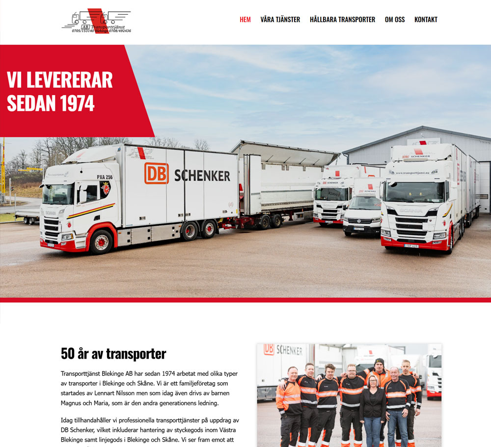 Transporttjänst Blekinge