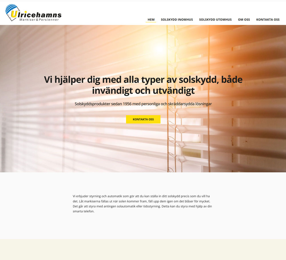 Ulricehamns Persienn och Markis